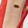 Sergio Rossi Pre-owned Suede heels Red Dames - Thumbnail 8