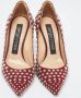 Sergio Rossi Pre-owned Suede heels Red Dames - Thumbnail 3