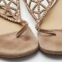 Sergio Rossi Pre-owned Suede sandals Beige Dames - Thumbnail 8