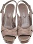 Sergio Rossi Pre-owned Suede sandals Beige Dames - Thumbnail 2