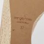 Sergio Rossi Pre-owned Suede sandals Beige Dames - Thumbnail 7