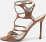 Sergio Rossi Pre-owned Suede sandals Brown Dames - Thumbnail 2
