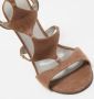 Sergio Rossi Pre-owned Suede sandals Brown Dames - Thumbnail 7