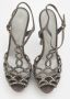 Sergio Rossi Pre-owned Suede sandals Gray Dames - Thumbnail 3
