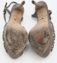 Sergio Rossi Pre-owned Suede sandals Gray Dames - Thumbnail 6