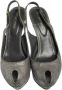 Sergio Rossi Pre-owned Suede sandals Gray Dames - Thumbnail 2