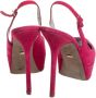 Sergio Rossi Pre-owned Suede sandals Pink Dames - Thumbnail 4