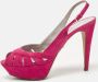 Sergio Rossi Pre-owned Suede sandals Pink Dames - Thumbnail 2