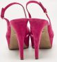 Sergio Rossi Pre-owned Suede sandals Pink Dames - Thumbnail 5