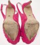 Sergio Rossi Pre-owned Suede sandals Pink Dames - Thumbnail 6