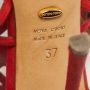 Sergio Rossi Pre-owned Suede sandals Red Dames - Thumbnail 8