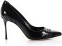 Sergio Rossi Budapester Style Pumps Zwart Dames - Thumbnail 4