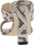 Sergio Rossi Python Print Muiltje Sandalen Multicolor Dames - Thumbnail 3