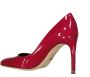 Sergio Rossi Rode Leren Pumps Elegante Stijl - Thumbnail 2