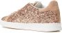 Sergio Rossi Rose Gold Glittered Woven Sneakers - Thumbnail 2