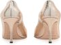 Sergio Rossi Rose Goud Leren Pumps Elegant Ontwerp - Thumbnail 2