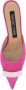 Sergio Rossi Roze Leren Instap Schoenen Pink Dames - Thumbnail 3