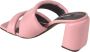 Sergio Rossi Roze Strappy Sandalen Pink Dames - Thumbnail 3