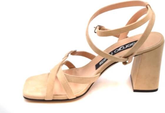 Sergio Rossi Verhoog je stijl met hoge hak sandalen Beige Dames