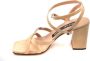 Sergio Rossi Verhoog je stijl met hoge hak sandalen Beige Dames - Thumbnail 3