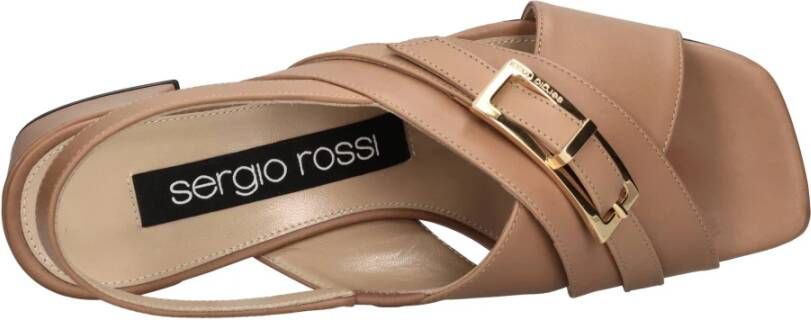 Sergio Rossi Sandalen Bruin