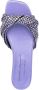Sergio Rossi Kristal Slippers Purple Dames - Thumbnail 2