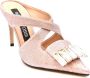 Sergio Rossi Verhoog je stijl met roze hoge hak sandalen Roze Dames - Thumbnail 2