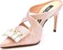 Sergio Rossi Verhoog je stijl met roze hoge hak sandalen Roze Dames - Thumbnail 3