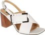 Sergio Rossi Verhoog je stijl met hoge hak sandalen White Dames - Thumbnail 2