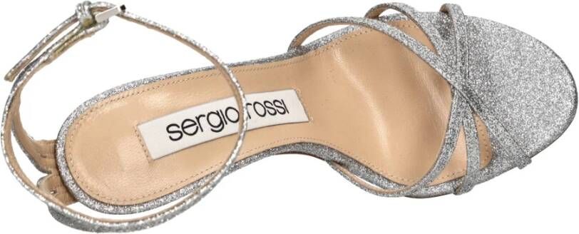 Sergio Rossi Sandalen Zilver