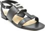 Sergio Rossi Elegante zomerse platte sandalen Zwart Dames - Thumbnail 2