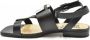 Sergio Rossi Elegante zomerse platte sandalen Zwart Dames - Thumbnail 3