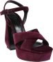 Sergio Rossi Mora Sandalen Stijlvol en Comfortabel Purple Dames - Thumbnail 2