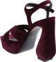 Sergio Rossi Mora Sandalen Stijlvol en Comfortabel Purple Dames - Thumbnail 3