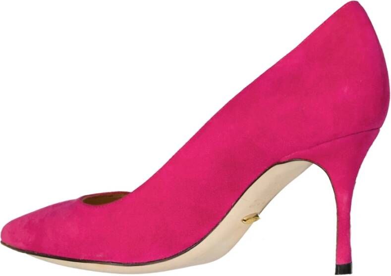 Sergio Rossi Verrijk je schoenencollectie met stijlvolle suède pumps Roze Dames