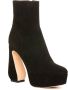 Sergio Rossi Zwarte Dames Pump Booties met Laterale Rits Sluiting Zwart Dames - Thumbnail 2