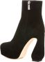 Sergio Rossi Zwarte Dames Pump Booties met Laterale Rits Sluiting Zwart Dames - Thumbnail 3