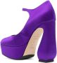 Sergio Rossi Paarse Sabot T 90 Hak Purple Dames - Thumbnail 3