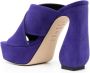 Sergio Rossi Paarse Slippers met 135mm Hak Purple Dames - Thumbnail 3