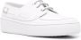 Sergio Rossi Witte Leren Lage Sneakers White Dames - Thumbnail 2