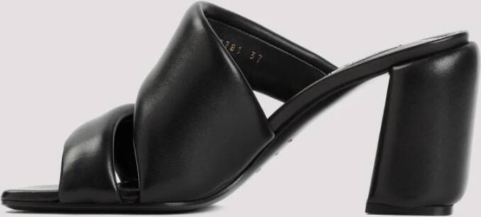 Sergio Rossi Luxe Spongy Sandalen Black Dames