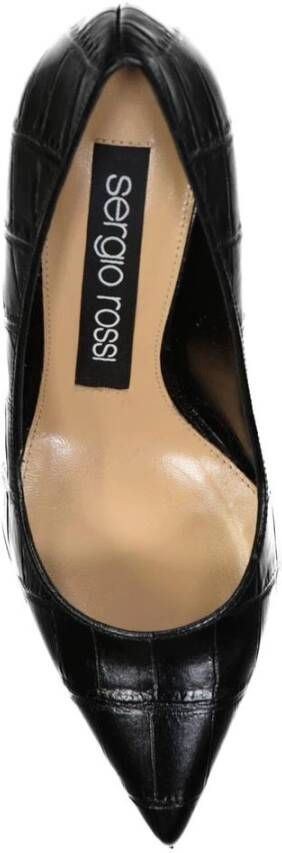 Sergio Rossi Stijlvolle puntige neus hoge hakken pumps