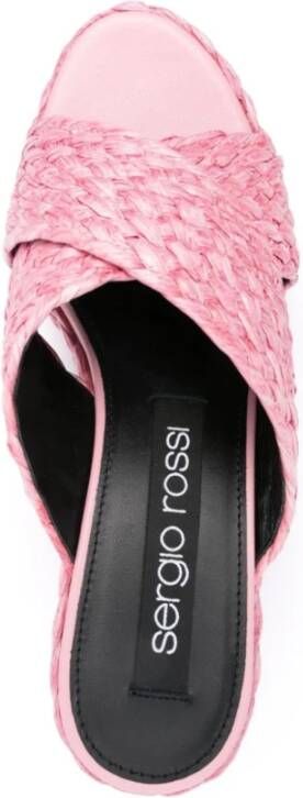 Sergio Rossi Stijlvolle Sandalen Pink Dames