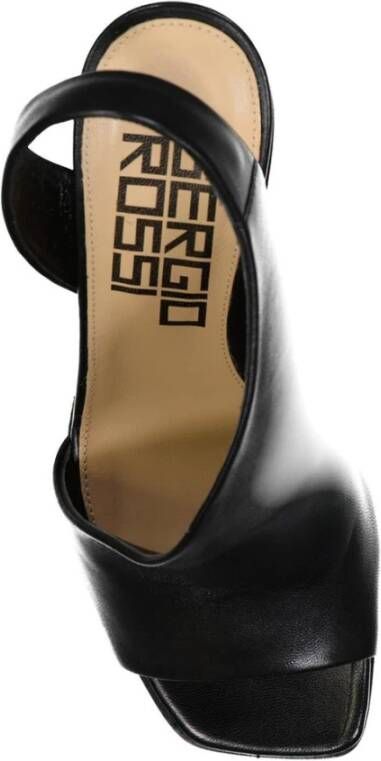 Sergio Rossi Stijlvolle Slingback Sandalen met Open Neus