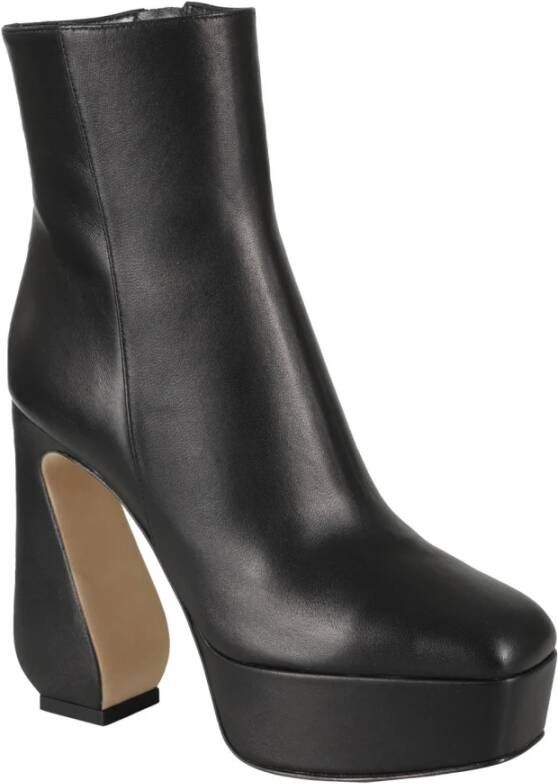 Sergio Rossi Zachte Nappa Leren Schoenen Black Dames