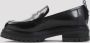 Sergio Rossi Zwarte Loafer Schoenen voor Vrouwen Black Dames - Thumbnail 3