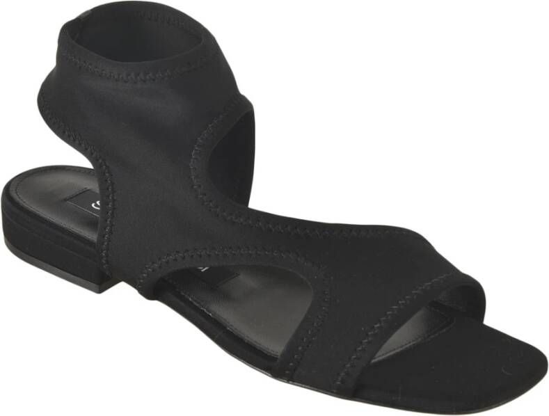 Sergio Rossi Zwarte Sandalen voor Vrouwen Black Dames