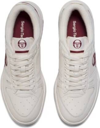 Sergio Tacchini Klassieke Court Style Sneakers White Heren