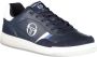 Sergio Tacchini Eenvoudige blauwe sneakers met geborduurde accenten Blue Heren - Thumbnail 26