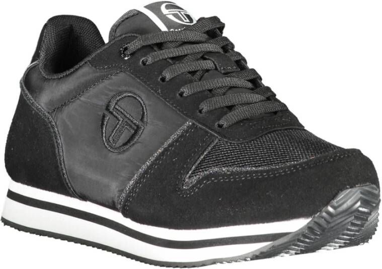 Sergio Tacchini Elegante Sports Sneakers met Contrasterende Details Black Dames